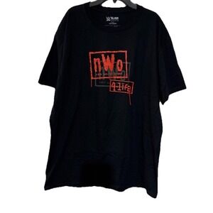 NWO 4 Life x WWE Slam Crate Loot Crate Exclusive Black T-Shirt Size Large